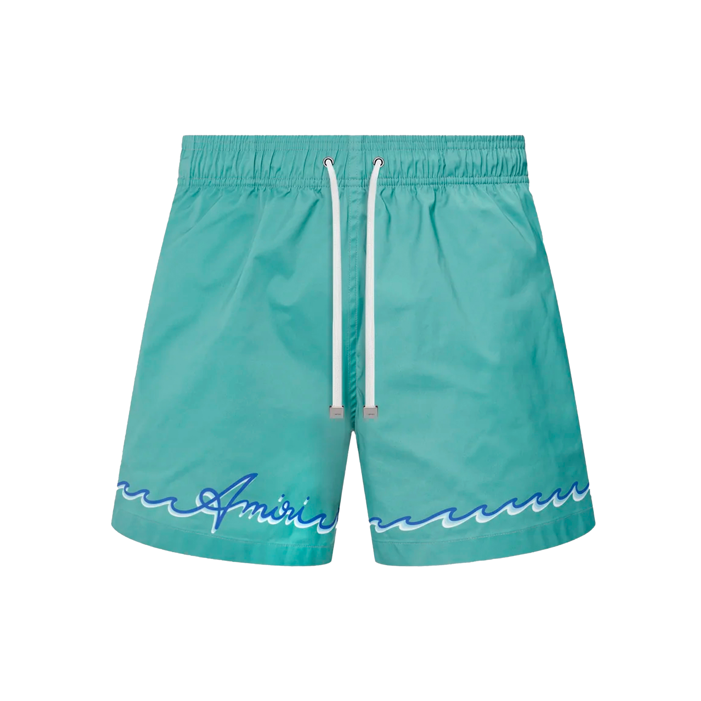 Pantaloneta Azul AMIRI Wave