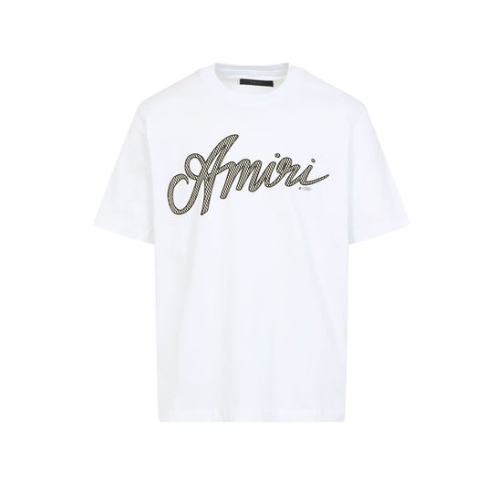 Camiseta Blanca AMIRI Script