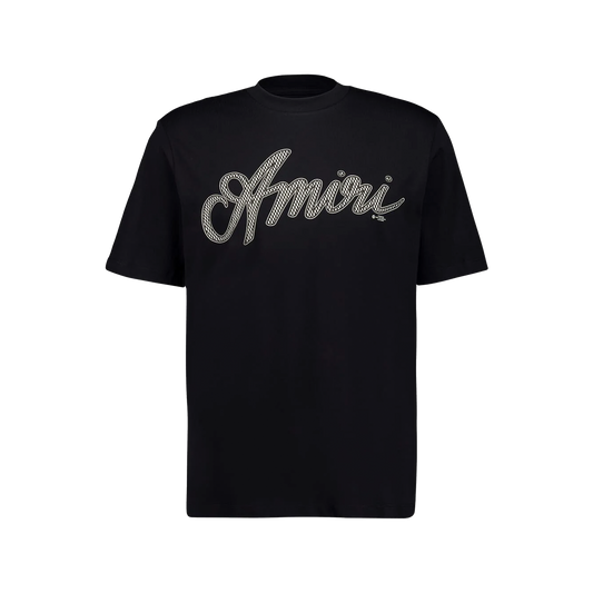 Camiseta Negra AMIRI Script