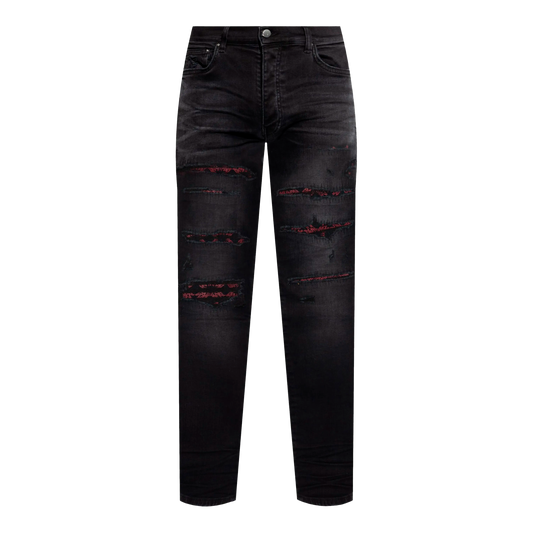 Jeans Negro AMIRI MA Quad Repaired Skinny