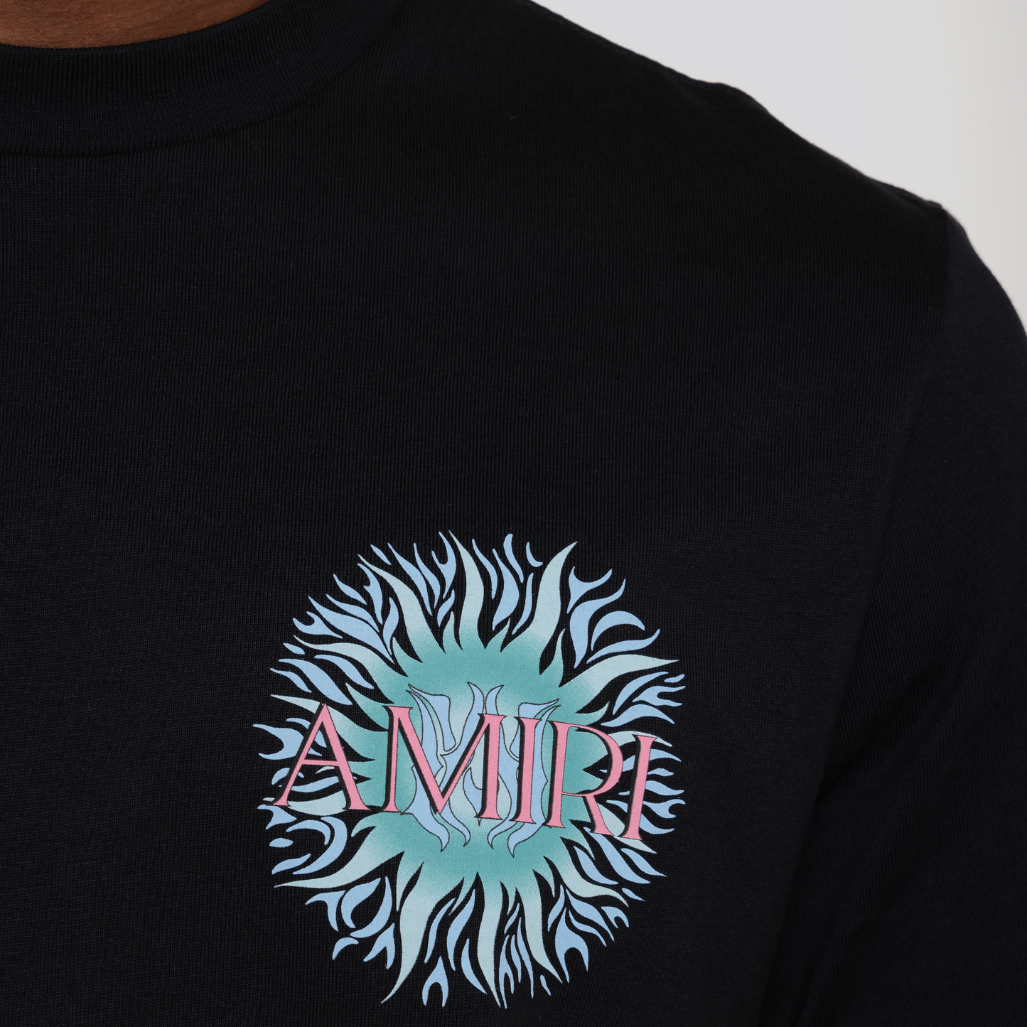Camiseta Negra AMIRI Sun