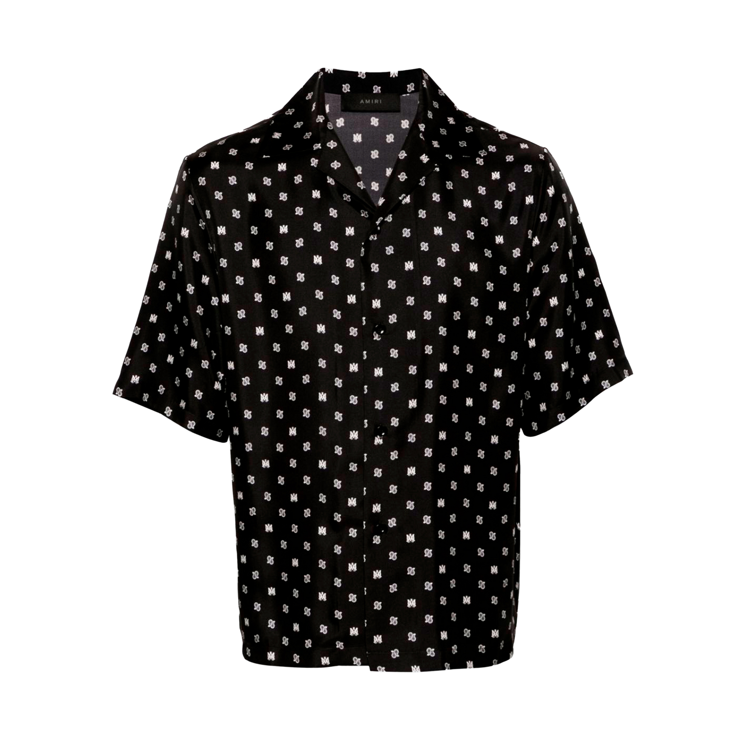 Camisa Negra AMIRI MA Paisley Bowling