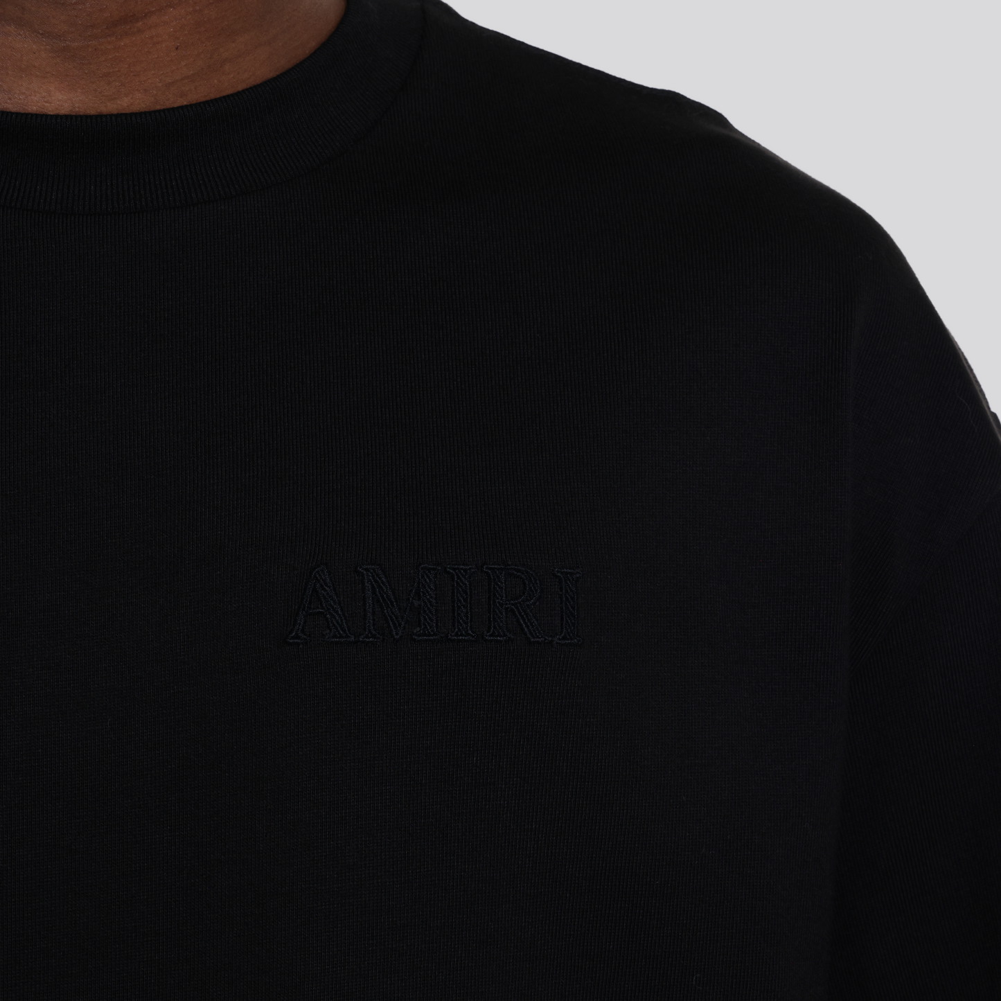 Camiseta Negra AMIRI Oversized