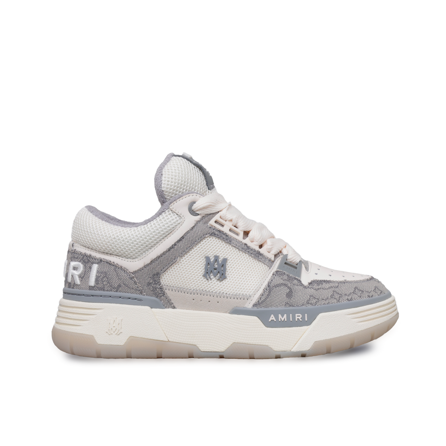 Sneakers Gris AMIRI Bandana Denim MA-1