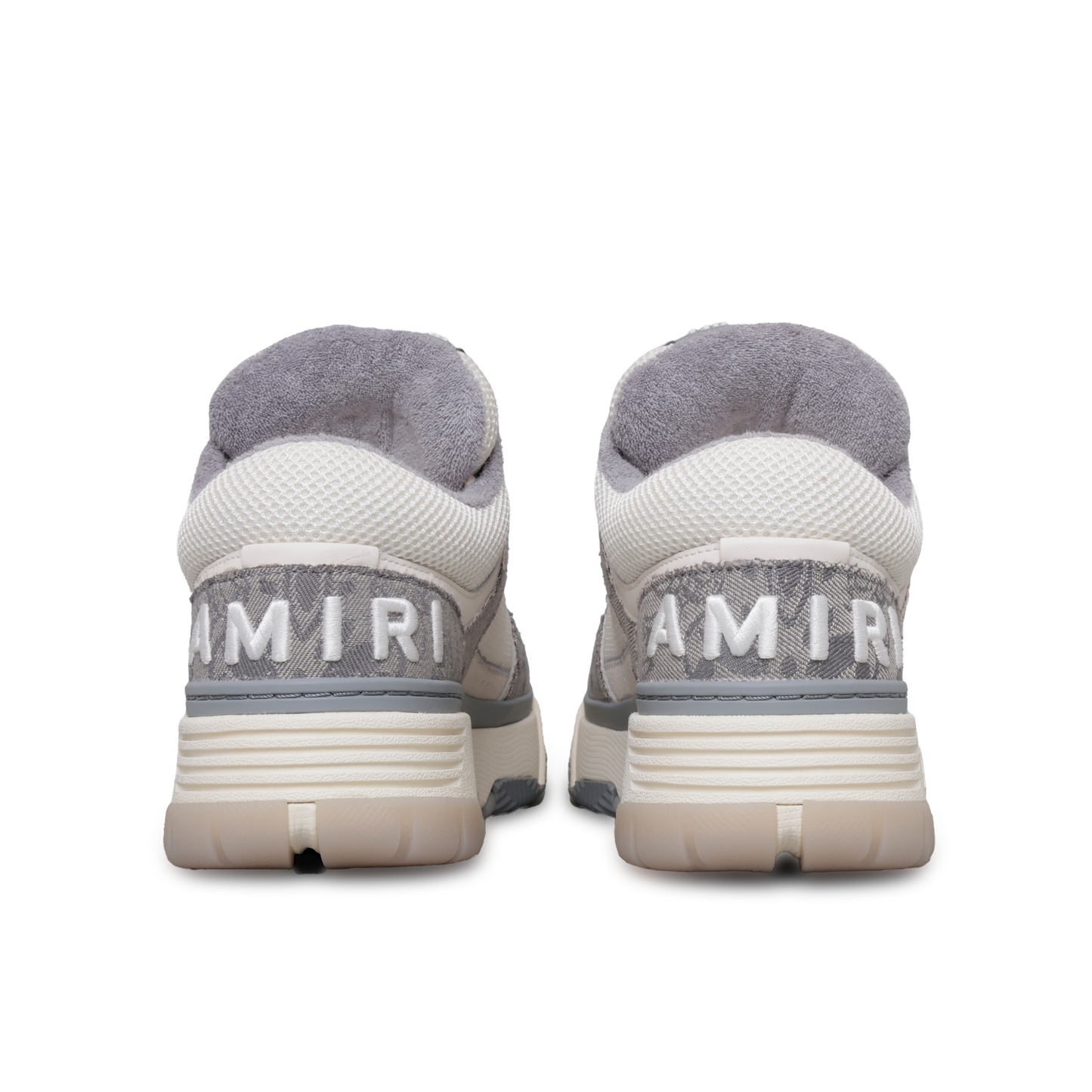 Sneakers Gris AMIRI Bandana Denim MA-1
