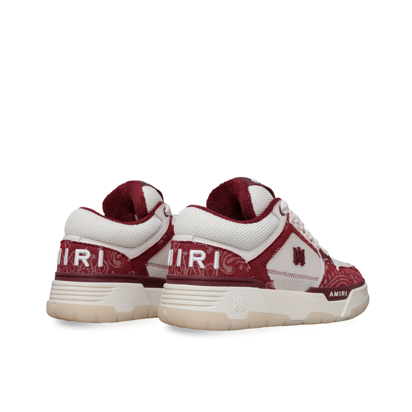 Sneakers Bordeaux AMIRI Bandana Denim MA-1