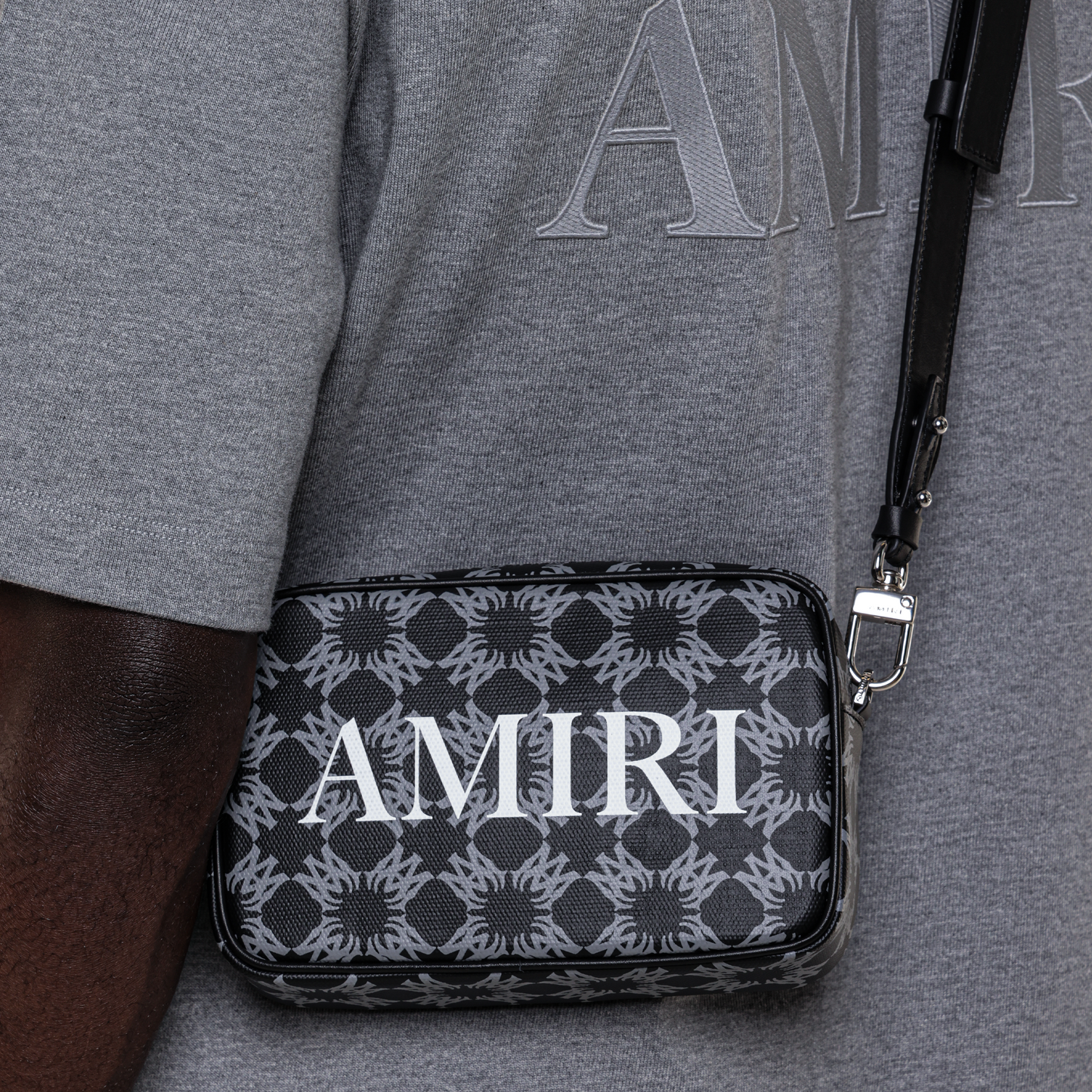 Bolso Negro AMIRI MA Quad Camera Case