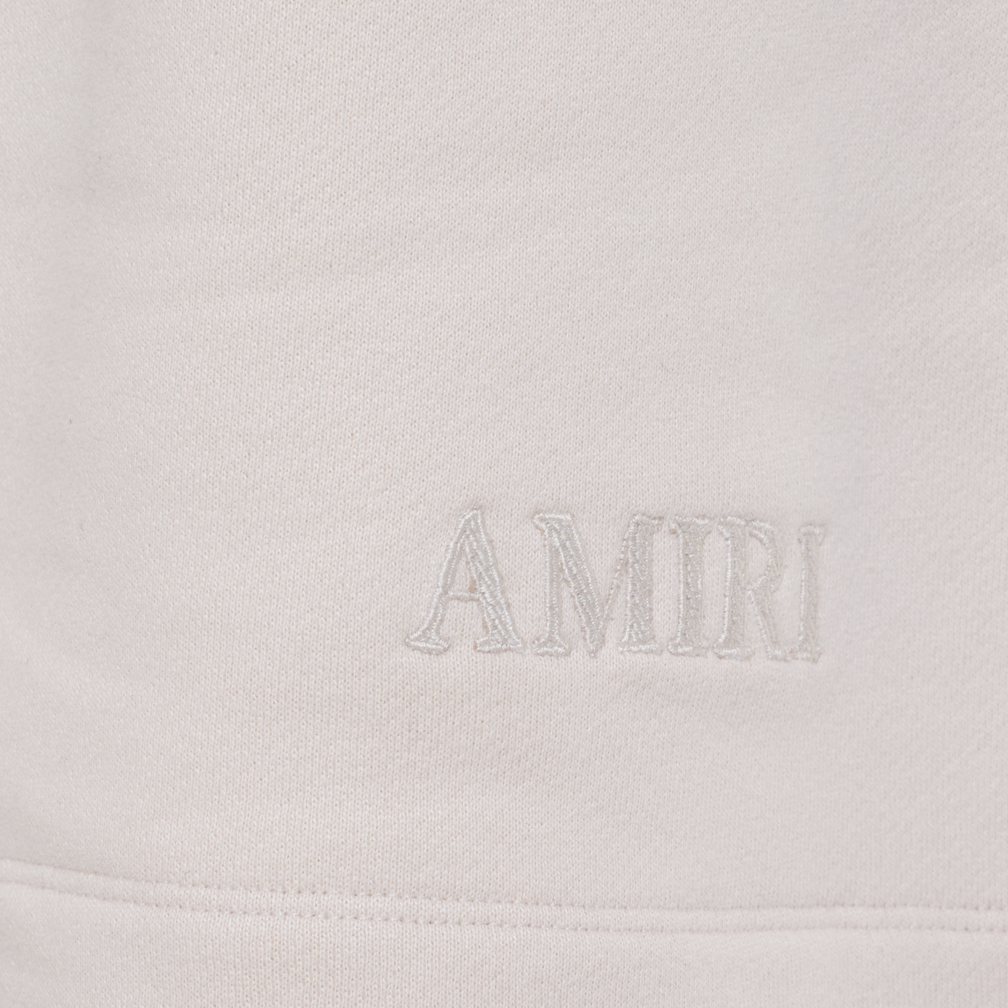 Shorts Crema AMIRI Embroidered