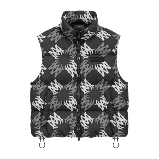Chaleco Negro AMIRI MA Quad Down