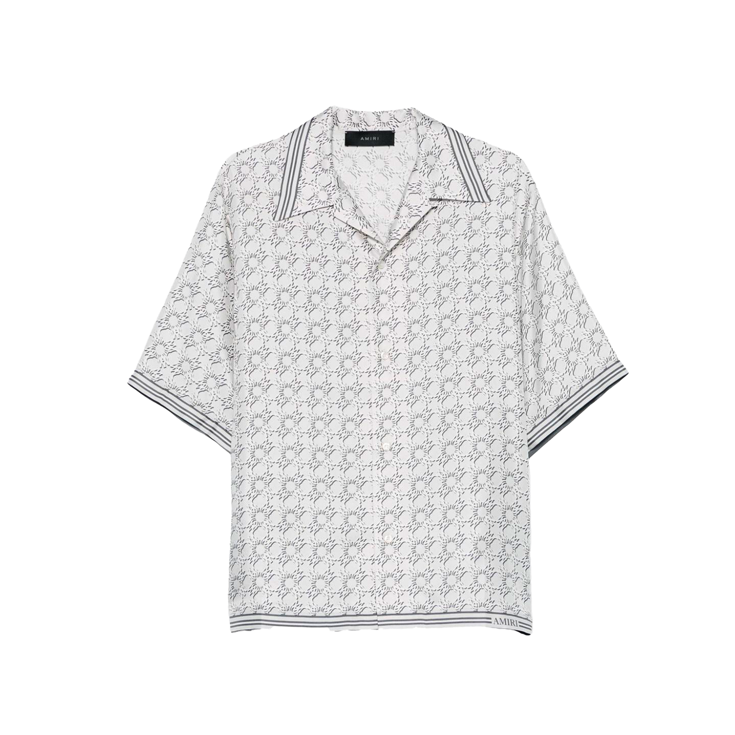 Camisa Gris AMIRI MA Quad Bowling