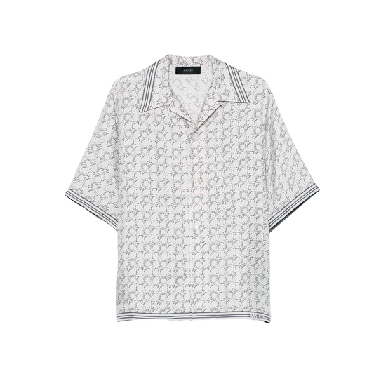 Camisa Gris AMIRI MA Quad Bowling