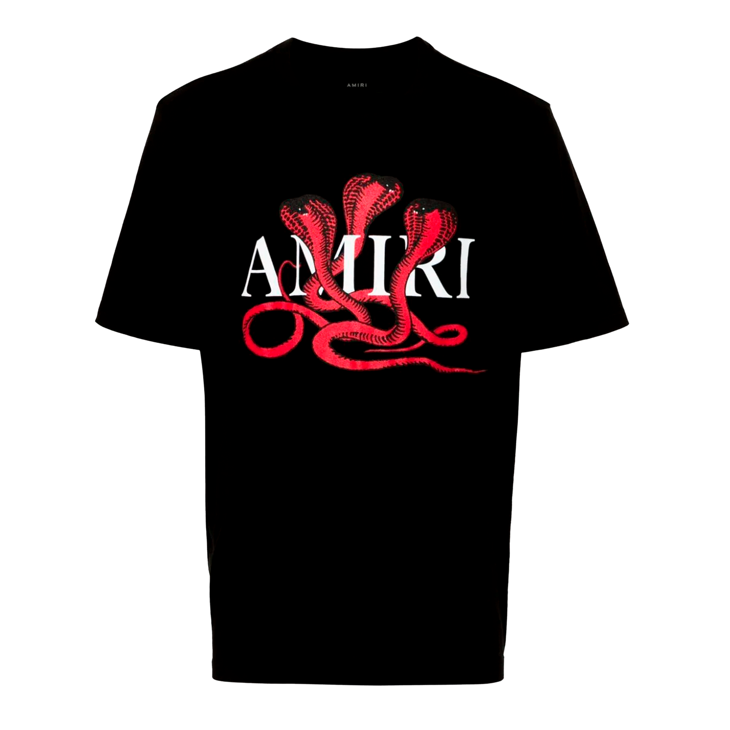 Camiseta Negra AMIRI Snake