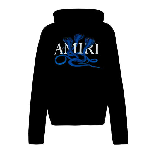 Buzo Negro AMIRI Azul Snake
