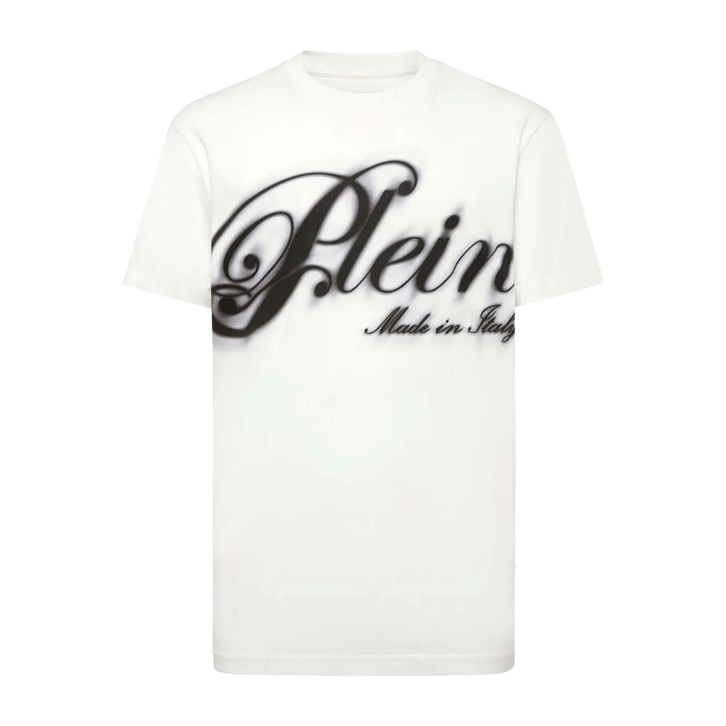 Camiseta Blanca Philipp Plein Blur Signature