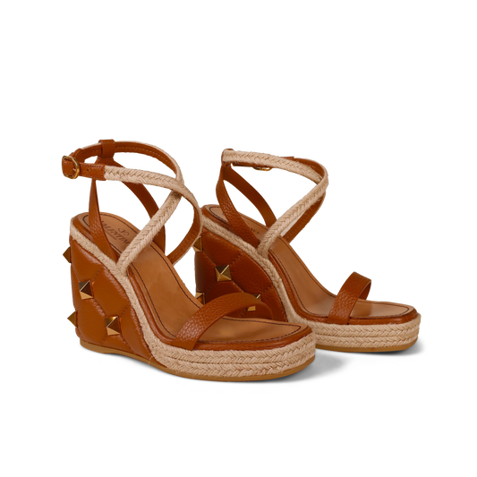 Sandalias de Plataforma Selleria Valentino Roman Stud