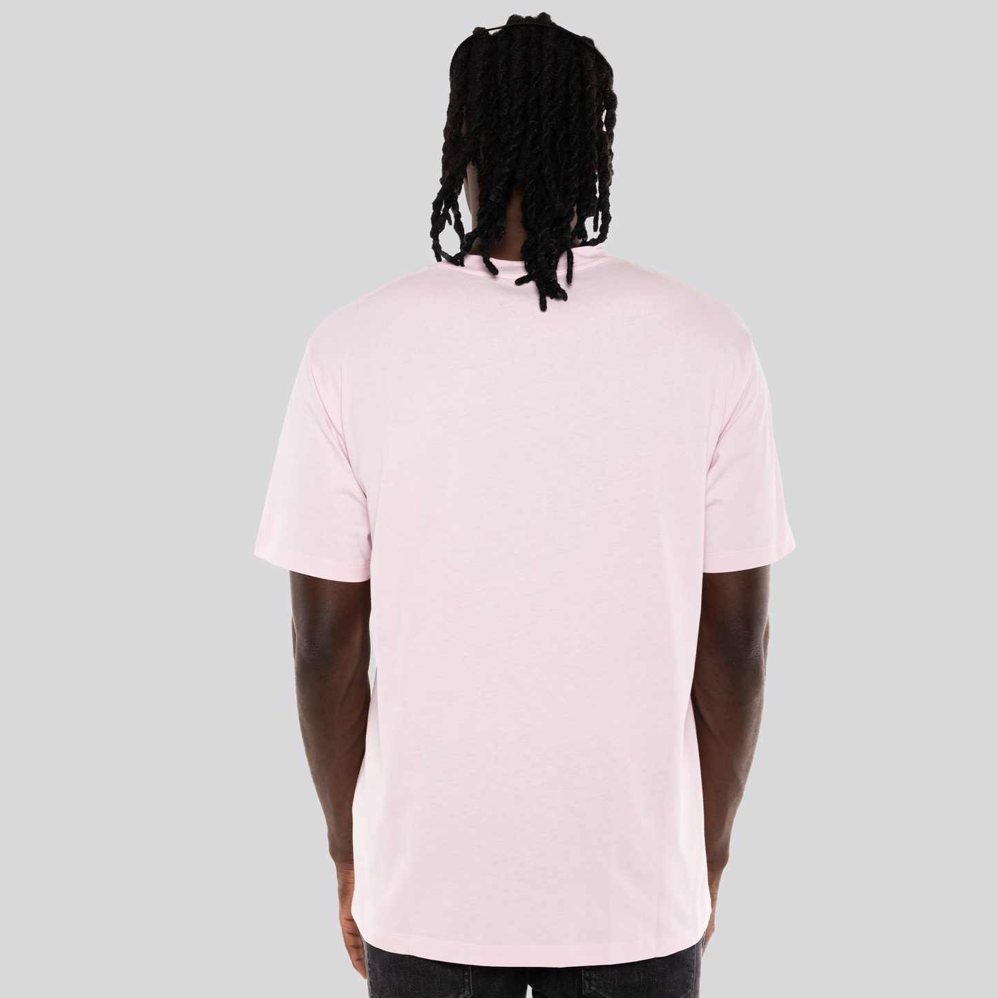 Camiseta Rosada Balmain Paris Logo