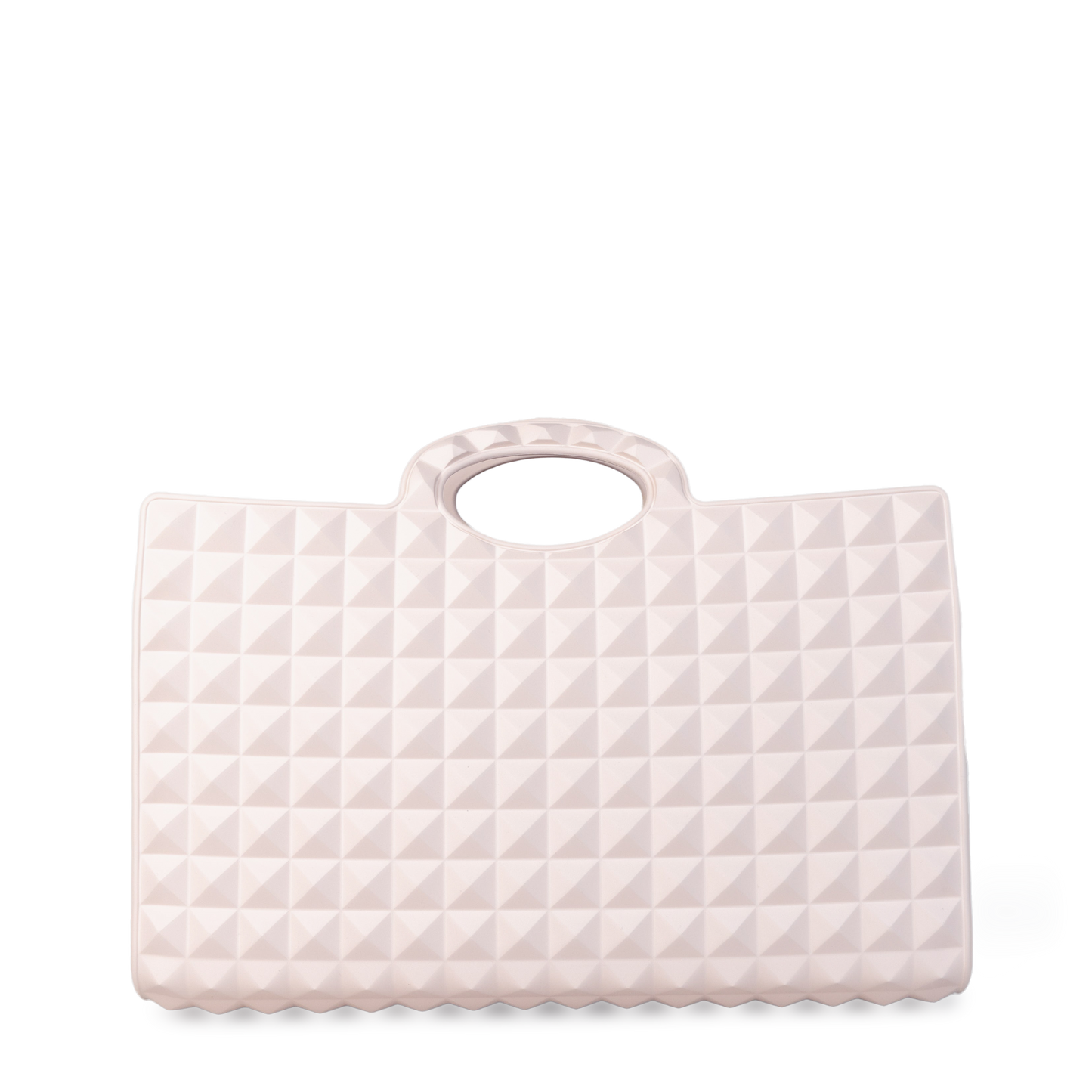 Bolso Transparente Rose Valentino Roman Stud