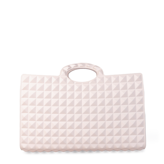 Bolso Transparente Rose Valentino Roman Stud