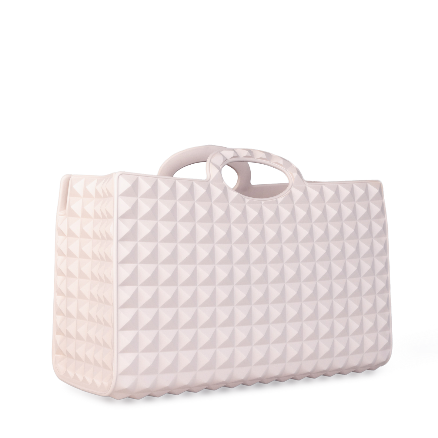 Bolso Transparente Rose Valentino Roman Stud