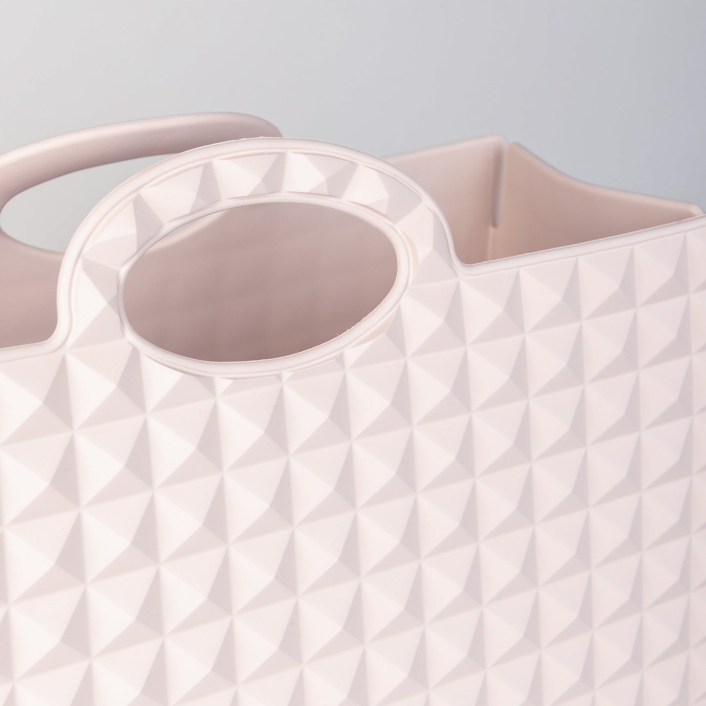 Bolso Transparente Rose Valentino Roman Stud