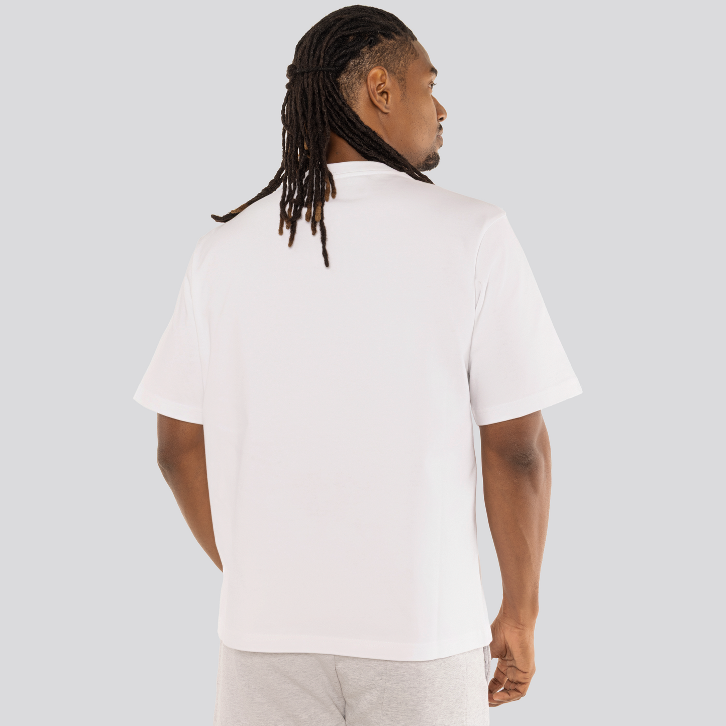 Camiseta Blanca Casablanca 3d Print Oversized