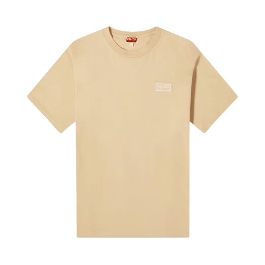 Camiseta Beige Kenzo Logo