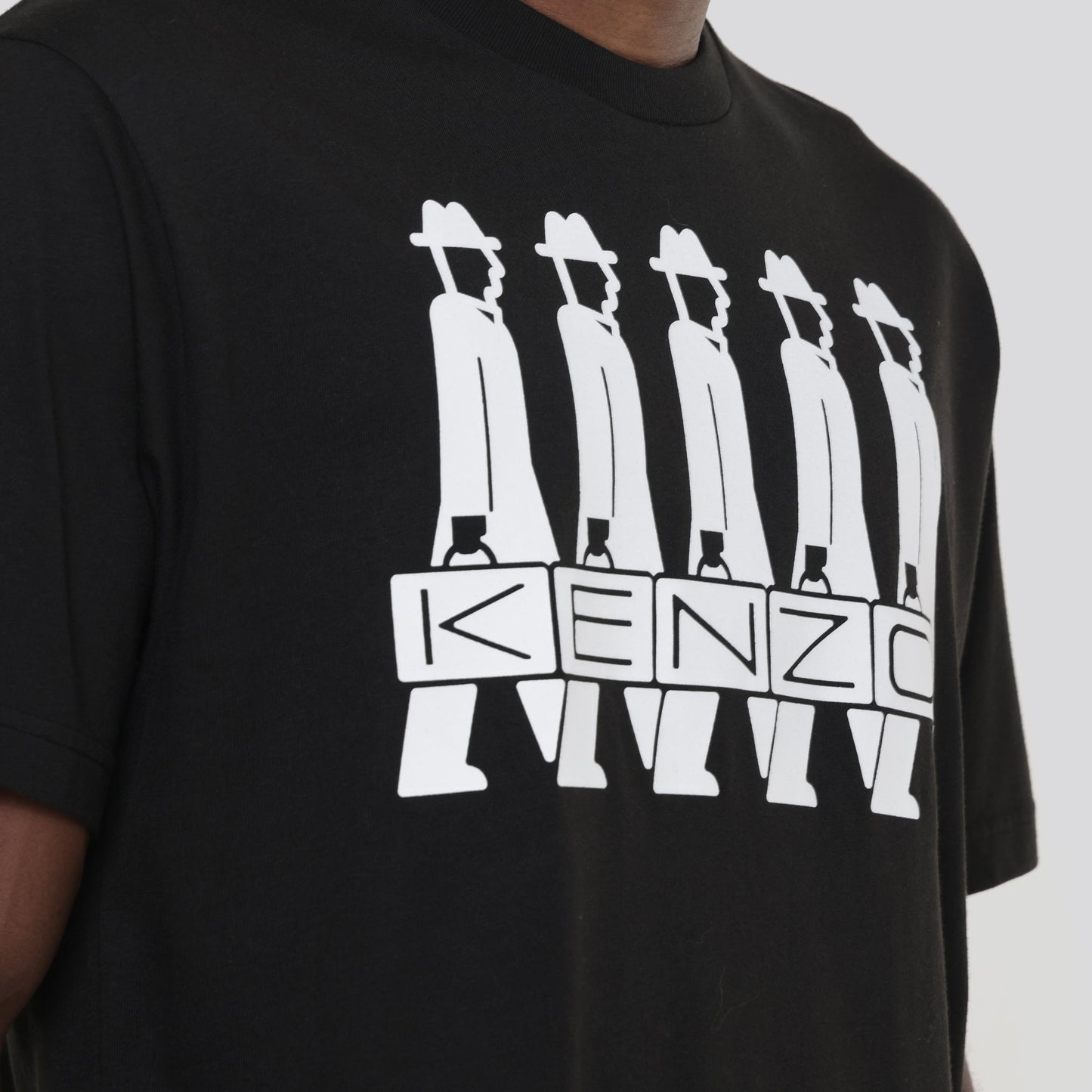 Camiseta Negra Kenzo Business