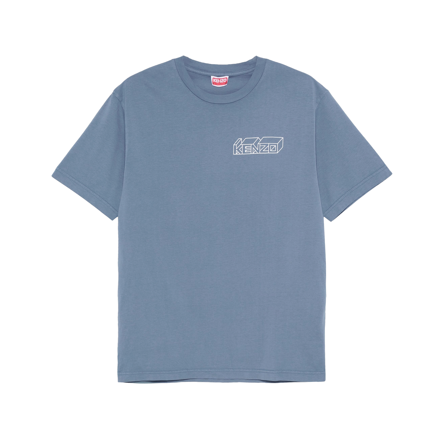 Camiseta Azul Kenzo Kube