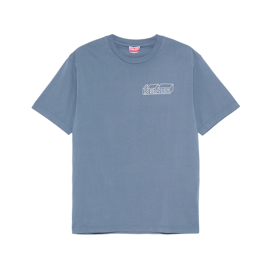 Camiseta Azul Kenzo Kube