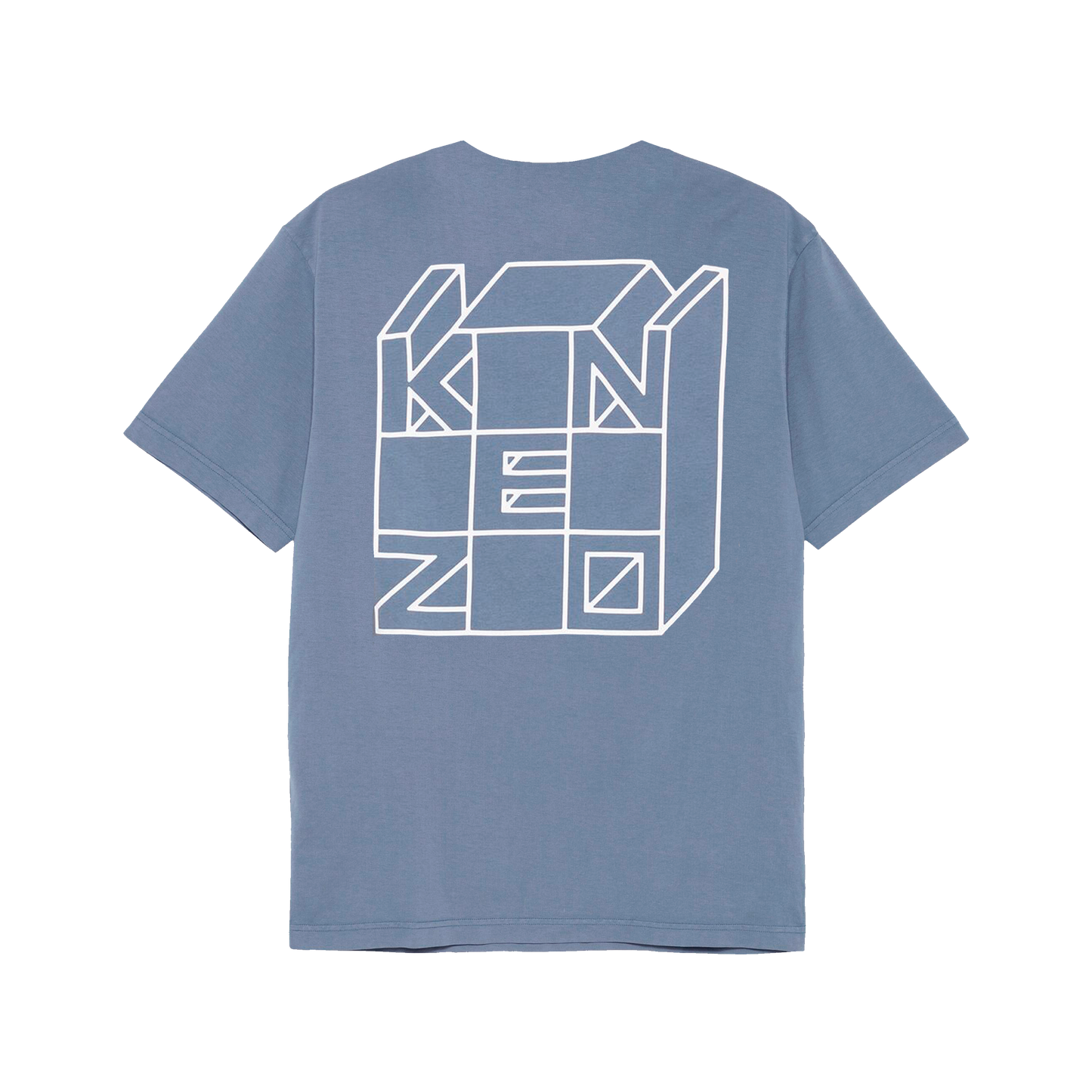 Camiseta Azul Kenzo Kube