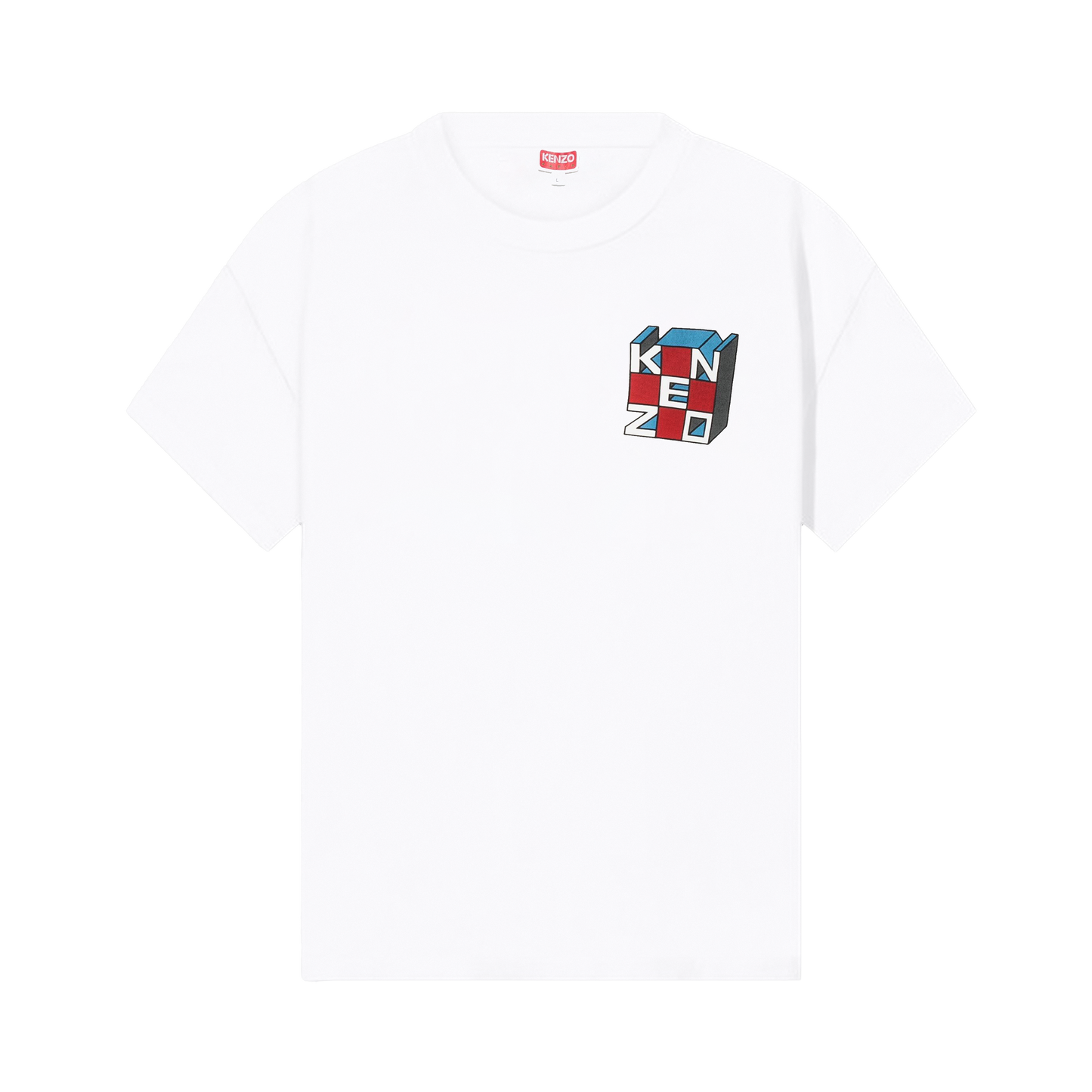 Camiseta Blanca Kenzo Kube