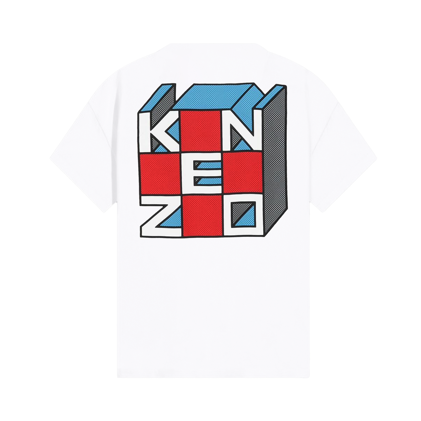 Camiseta Blanca Kenzo Kube