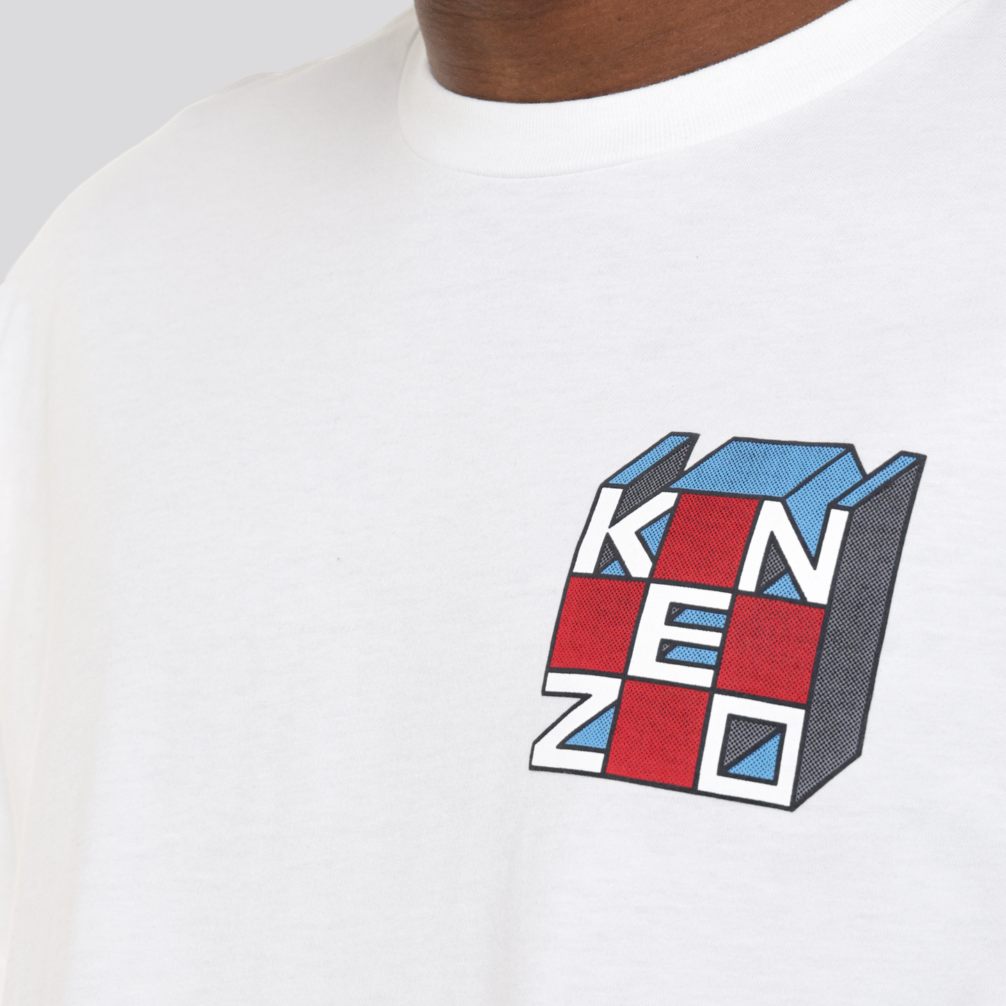 Camiseta Blanca Kenzo Kube