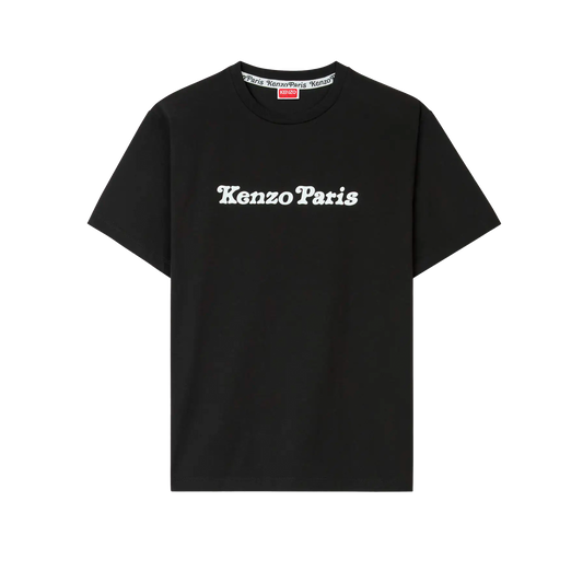 Camiseta Negra Kenzo Paris Logo
