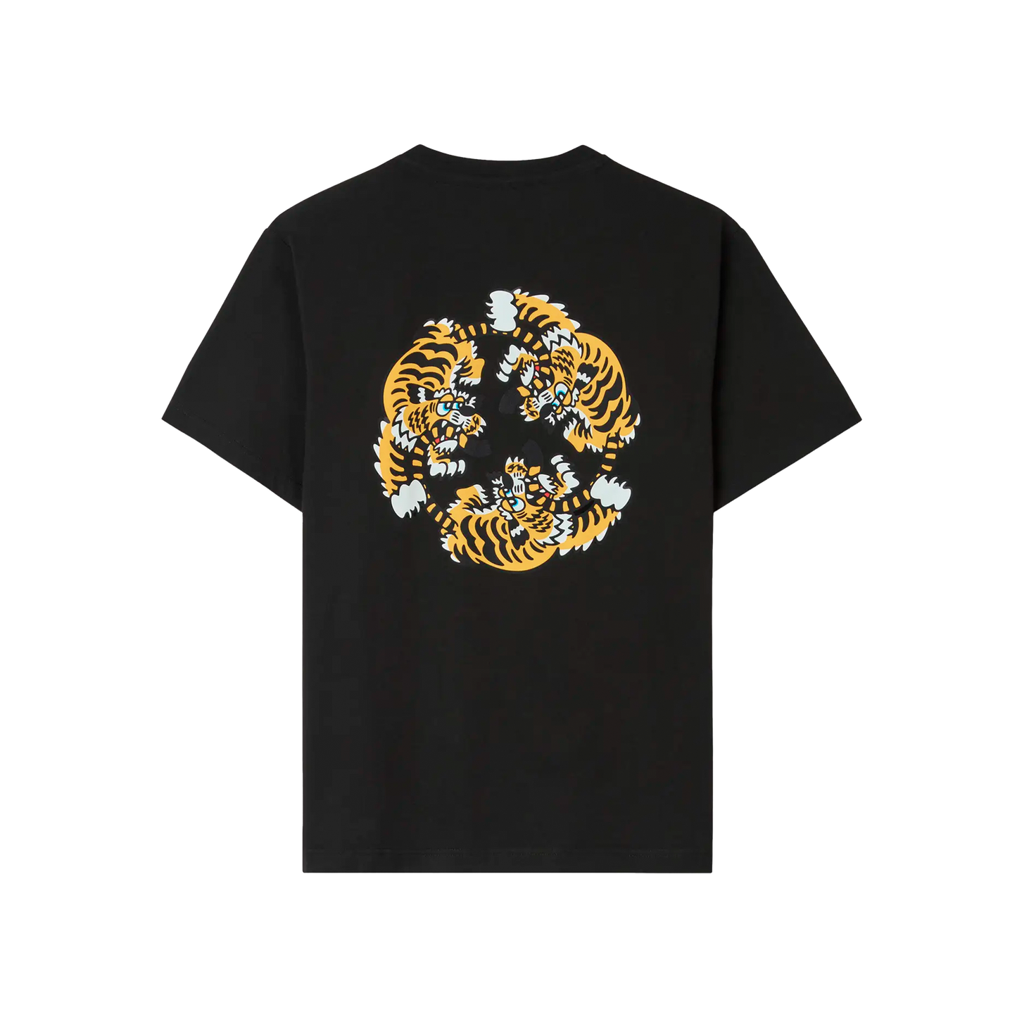 Camiseta Negra Kenzo Paris Logo