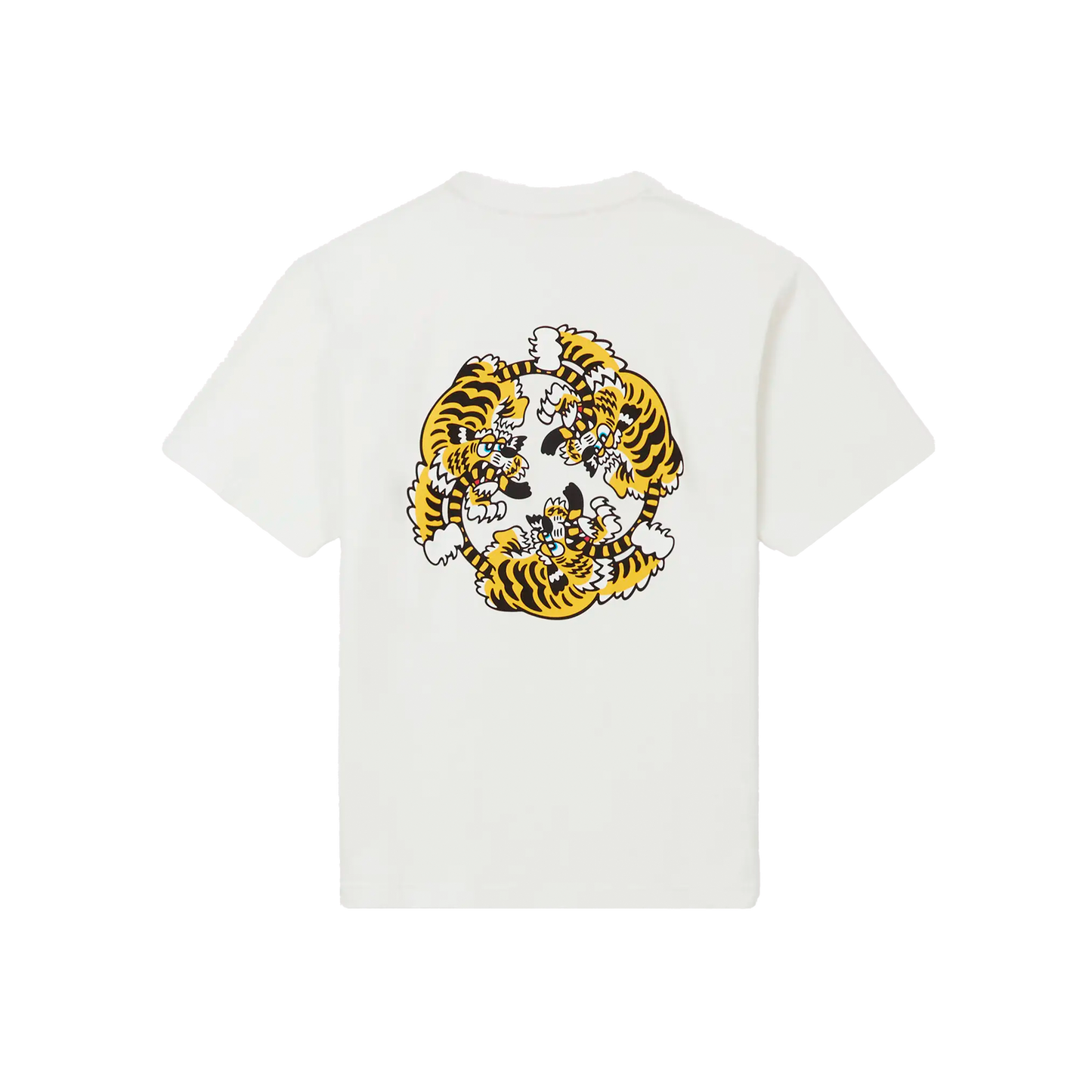 Camiseta Blanca Kenzo Paris Logo