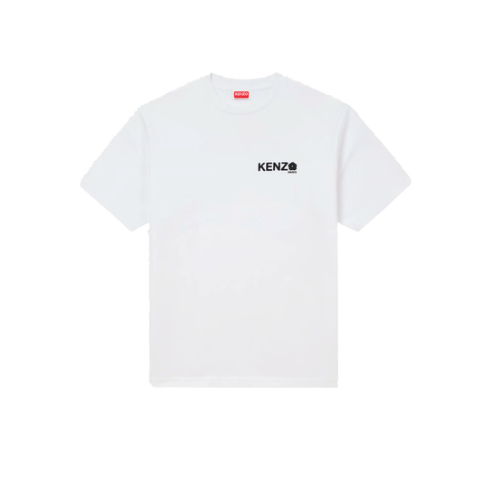 Camiseta Blanca Kenzo Flower