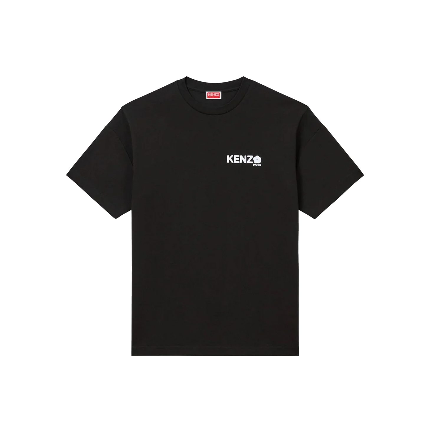 Camiseta Negra Kenzo Flower