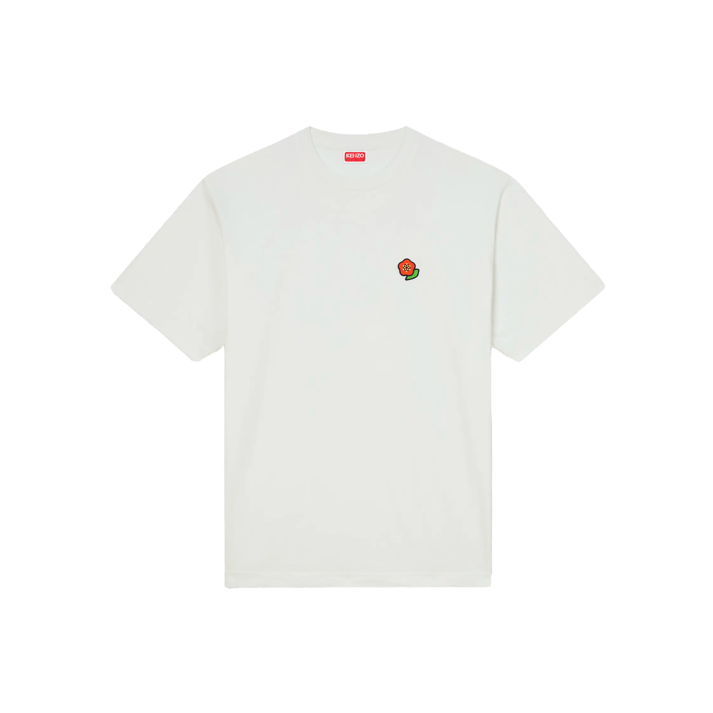 Camiseta Blanca Kenzo Boke Flower