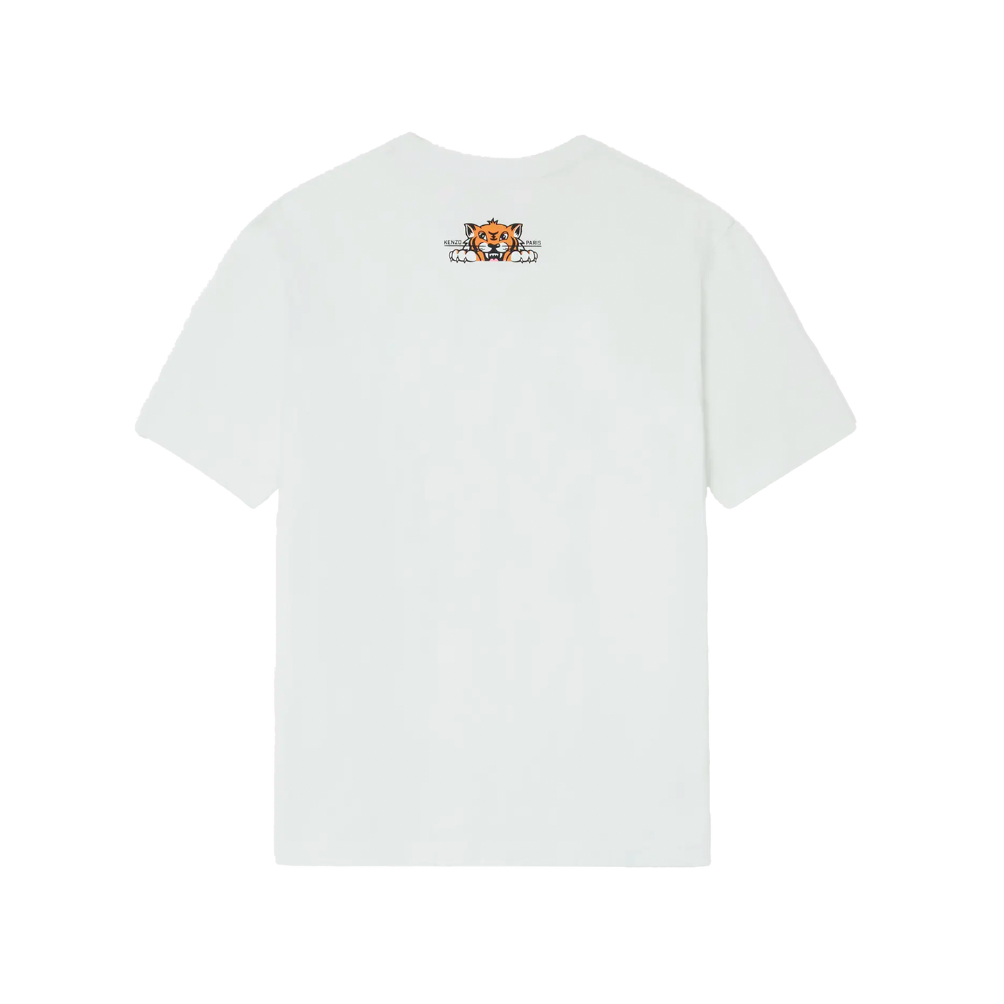 Camiseta Blanca Kenzo Big Tiger