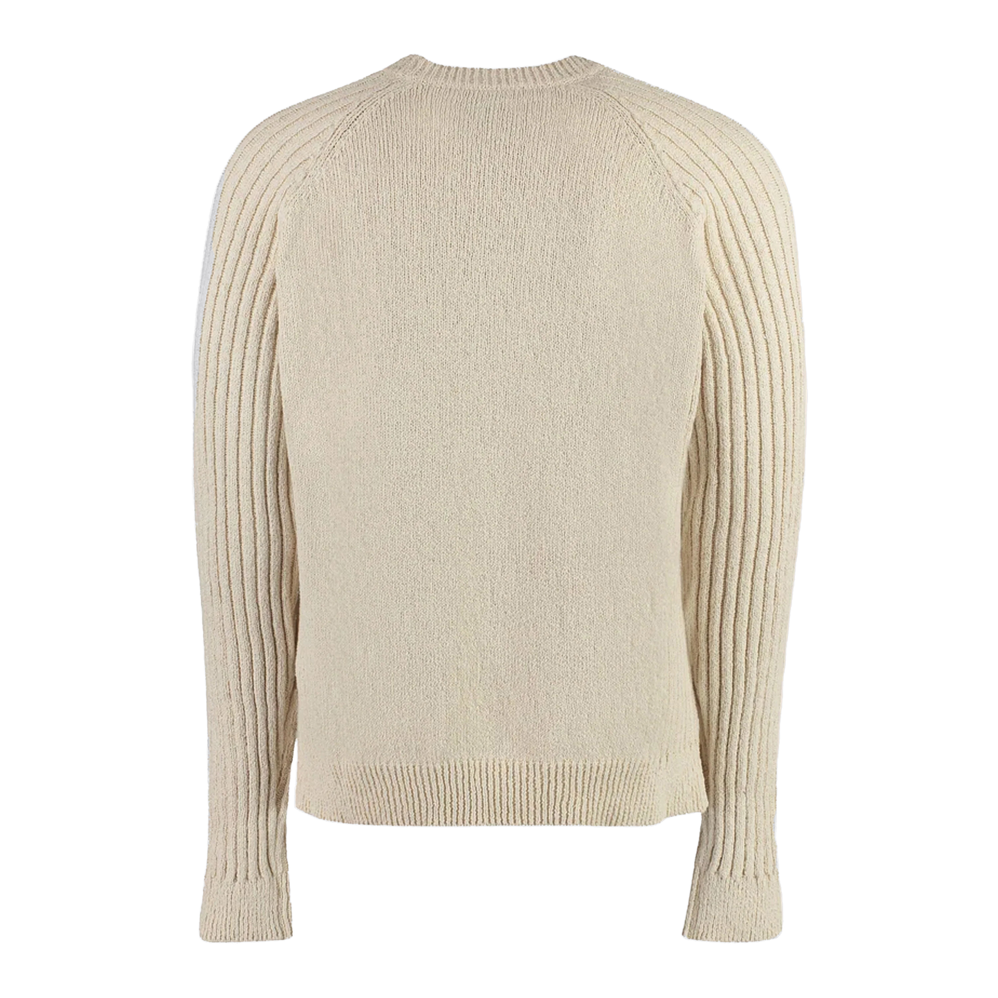 Suéter Crema Balmain Paris Logo