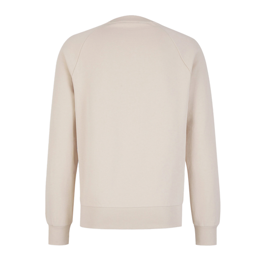Buzo Beige Balmain Paris Logo