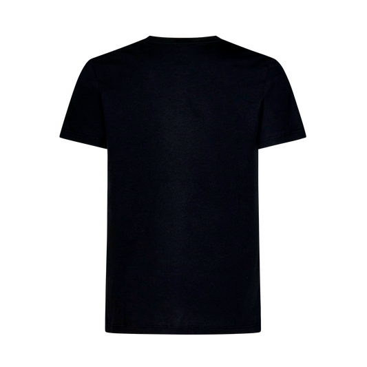 Camiseta Negra Balmain Logo