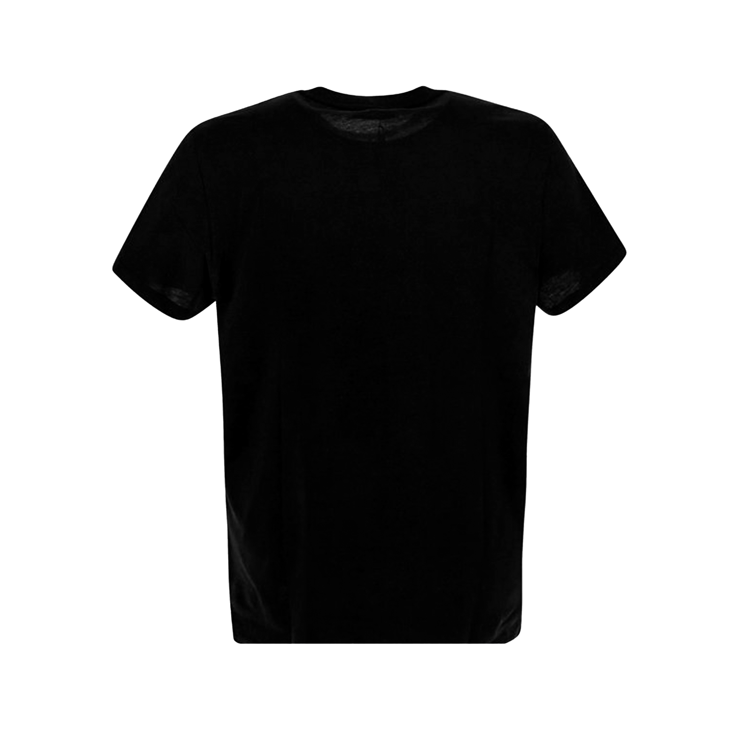 Camiseta Negra Balmain Flock & Foil