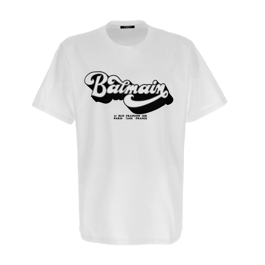 Camiseta Negra Balmain 70S