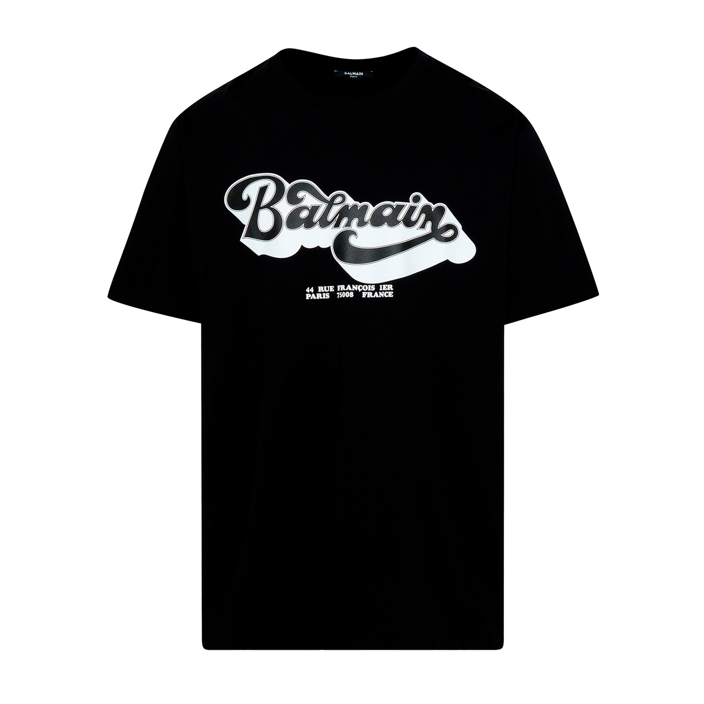Camiseta Negra Balmain 70S