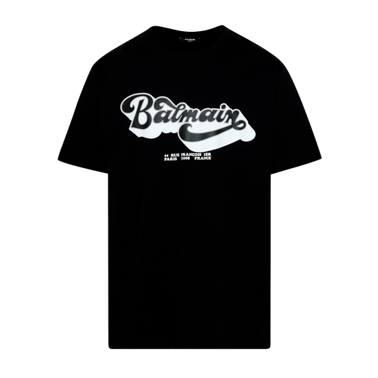 Camiseta Negra Balmain 70S