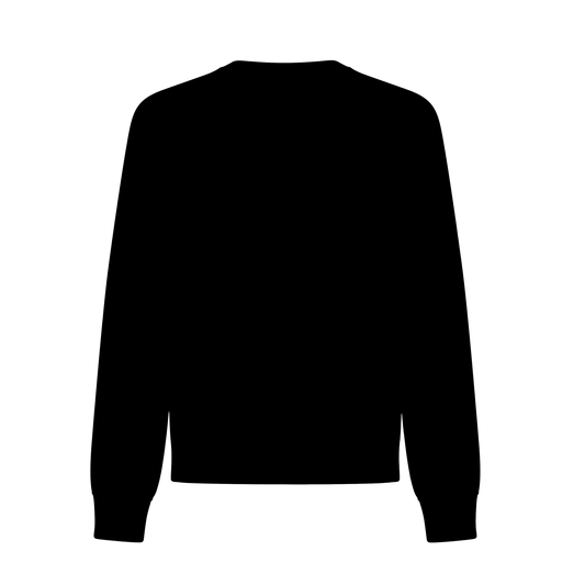 Buzo Negro Balmain Flock & Foil