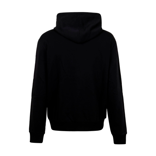Buzo Tipo Hoodie Negro Balmain Paris Logo