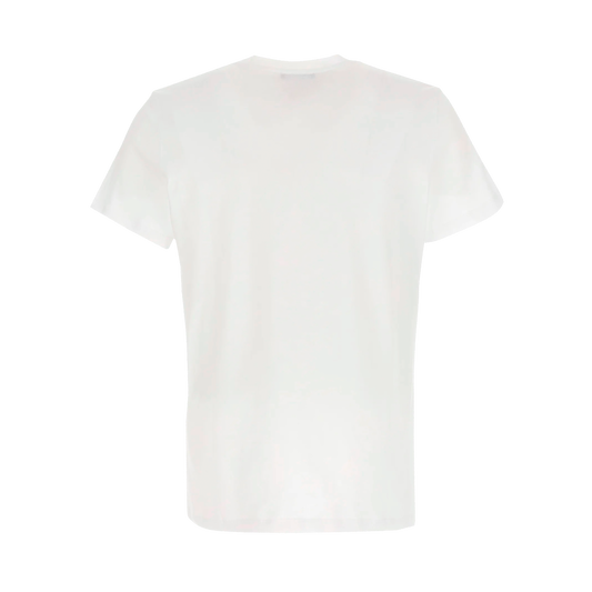 Camiseta Blanca Balmain Logo
